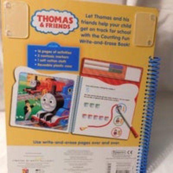 Thomas and Friends My Write and Erase Book Counting Fun - Picture 2 of 5